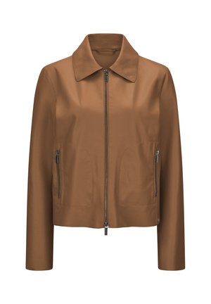 MSNYLAH - Lederjacke - hell cognac