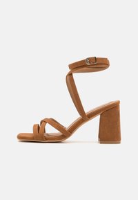 BIAJOYCE - High Heel Sandalette - cognac