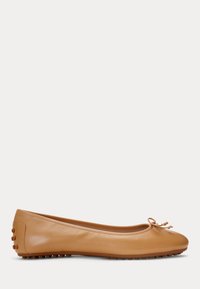 Lauren Ralph Lauren - JAYNA DRIVER FLATS - Ballerinat - buff Pienoiskuva 1