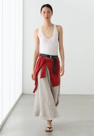 Massimo Dutti Gonna lunga - grey