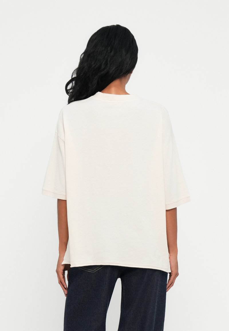 Haut Vintage Blanc Avec Col - Taille 36/38 Femme, Occasion Très Bon état