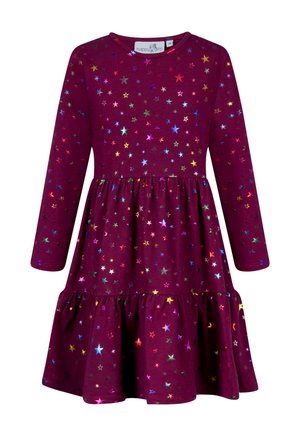 Jerseykleid - berry