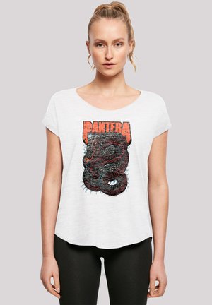 PANTERA VENOMOUS SNAKE - T-Shirt print - weiß