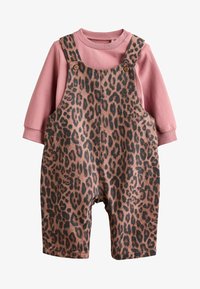 Izbrano, tan brown leopard print