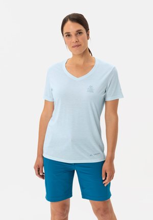 SKOMER - T-shirt con stampa - summer blue