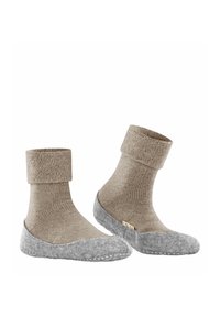 FALKE COSY - Calze - wheat mel