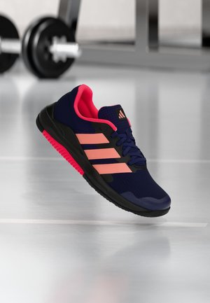 adidas Performance, DROPSET BASE TRAINING SHOES - Тренировъчна обувка - collegiate purple/frozen turbo/solar turbo