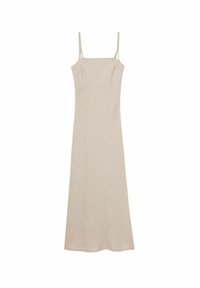 Reiss REGULAR FIT-ROXANNE DOUBLE-STRAP SLIP - Maxi šaty - neutral