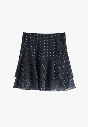 Lindex, LINDEX MINI SKIRT LINDEX - Gonna a campana - navy
