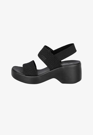 Skechers, CALI DAY SANDALIAS TACÓN ANCHO - Sandalias con plataforma - black