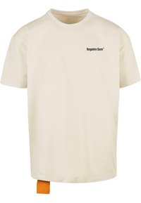 FLOWERS - T-shirt imprimé - sand