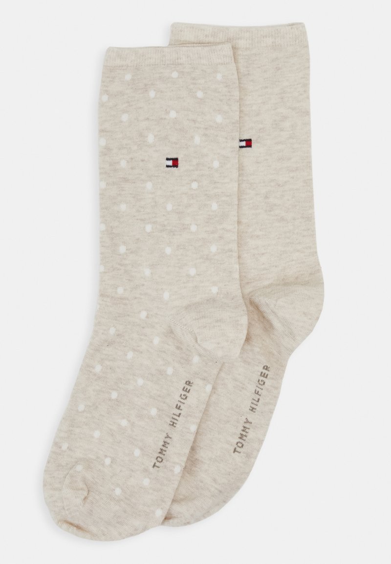 Tommy Hilfiger - WOMEN SOCK 2PACK - Sokken - light beige melange, Vergroten