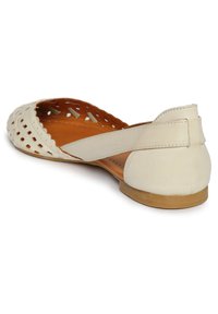 Cesare Gaspari PATTERN FLATS - Ballet pumps - beige