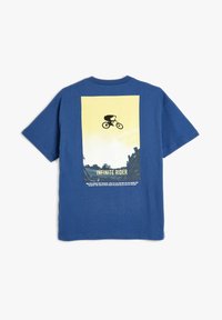Koton OVERSIZE - Printtipaita - blue