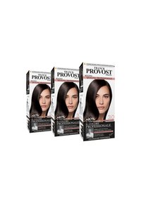 Franck Provost - FRANCK PROVOST TINTA CAPELLI COLORE PROFESSIONALE A DOMICILIO VALORIZZA RIFLESSI E BRILLANTEZZA PENNELLO DI PRECISIONE INCLUSO - 3 PACK - Tinte capelli - castano scuro Immagine in miniatura 1