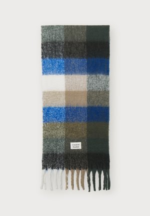 ONSEASTON LIFE CHECK SCARF UNISEX - Scarf - blue/grey