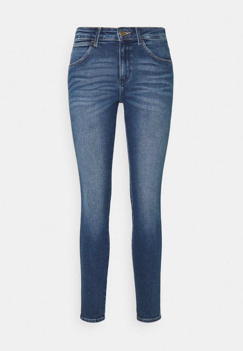 Wrangler Jeans Skinny Fit blauw denim/bluedenim Wrangler Jeans Skinny Fit blauw denim/bluedenim
