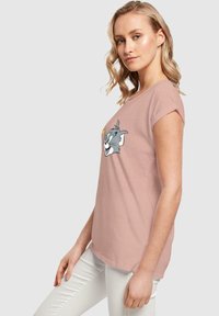 ABSOLUTE CULT TOM AND JERRY-SIMPLE HEADS  - T-shirts med print - duskrose