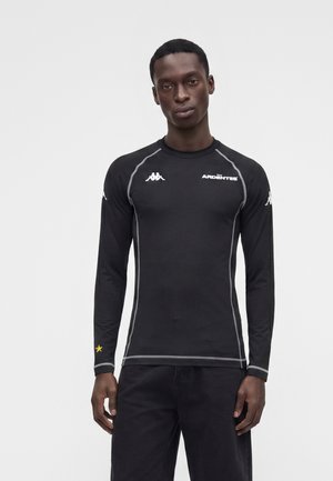 Kappa, AUTHENTIC RAWIRI LES ARDENTES UNISEX - Top dugih rukava - black