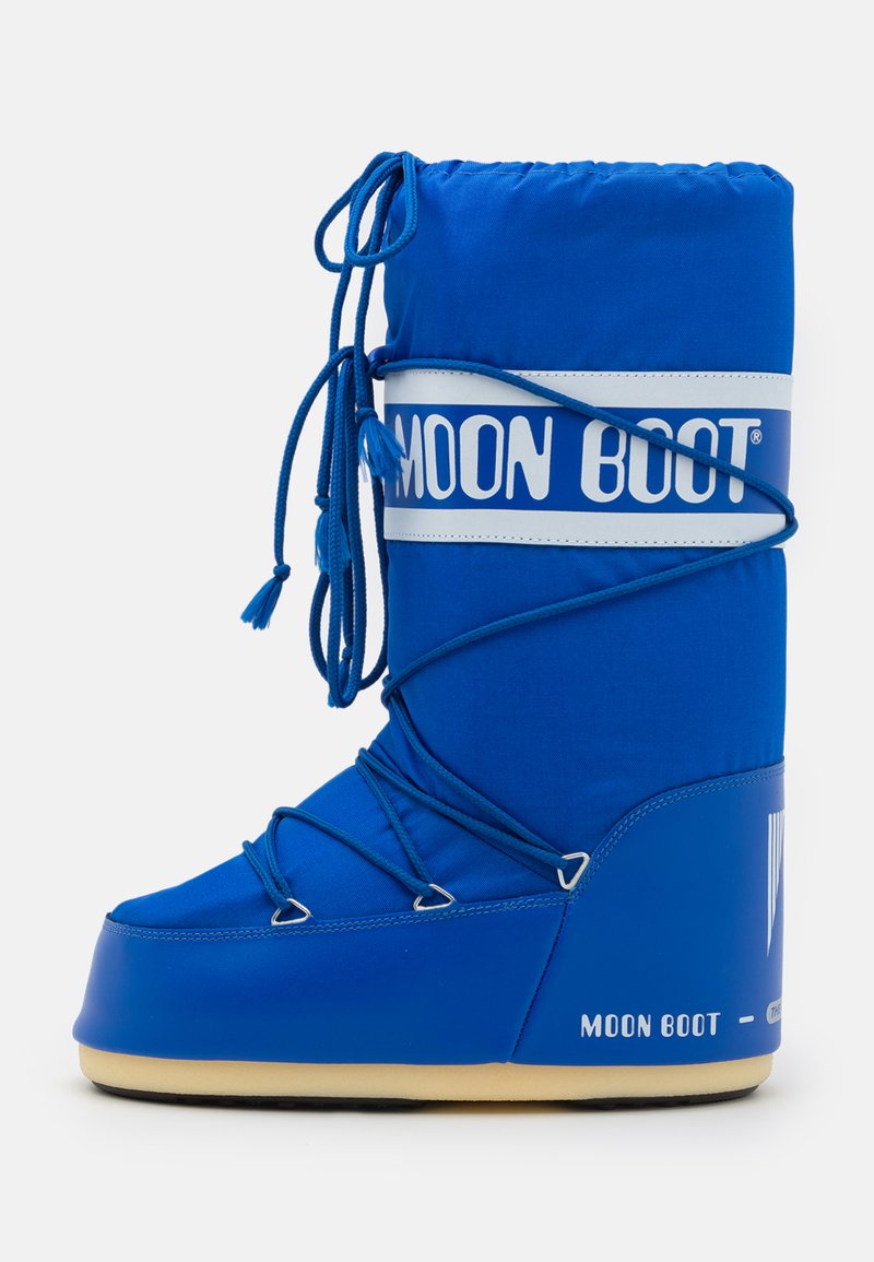 Moon Boot ICON Snowboot/Winterstiefel electric blue/blau Zalando.de