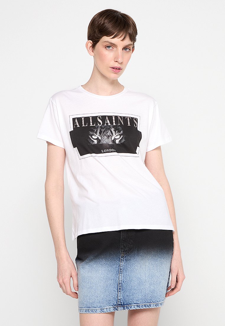 AllSaints T-shirt print wit