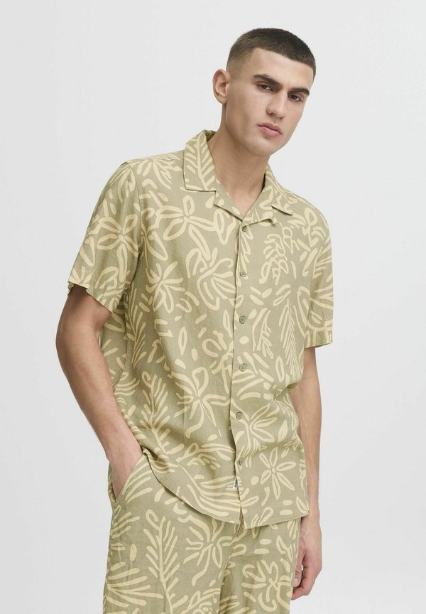 SDPAIMAN LINEN MIX - Shirt - vetiver