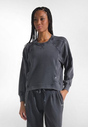 Deha, VINTAGE-DYED SWEATSHIRT - SWEATER - Sweater - black