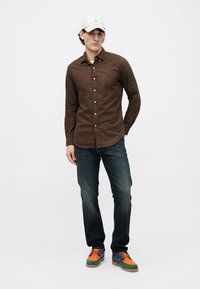 Polo Ralph Lauren LONG SLEEVE SHIRT - Camicia - nutmeg brown