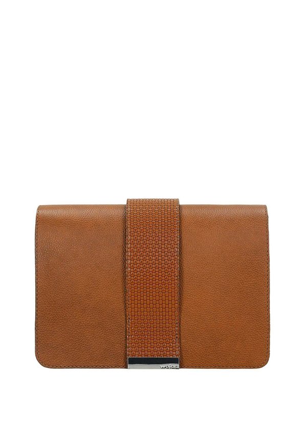 MAŁA ZE ZDOBIONYM PASKIEM - Umhängetasche