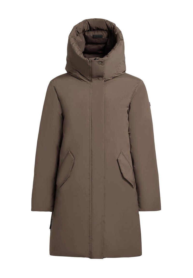 khujo Wintermantel kaki