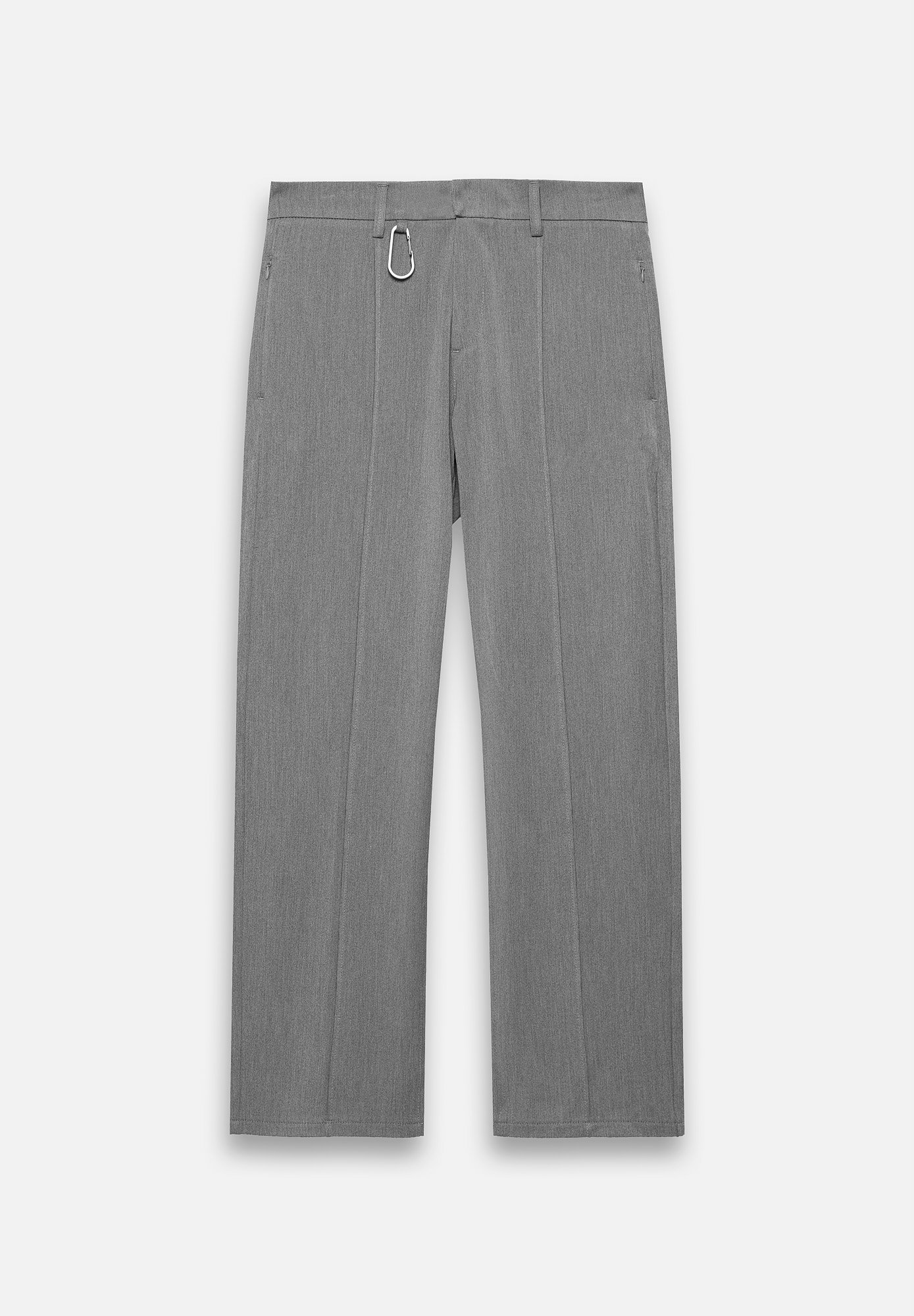 EIGHTYFIVE REGULAR TAILORED PANTS - Trousers - anthracit/grey