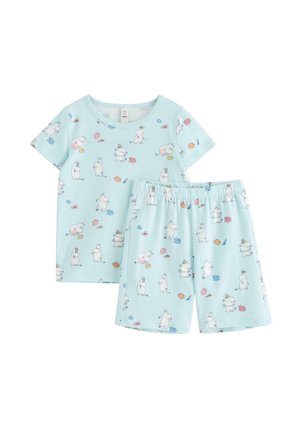 Lindex, SET UNISEX, niebieski