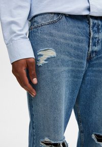 PULL&BEAR Vaqueros rectos - blue-grey