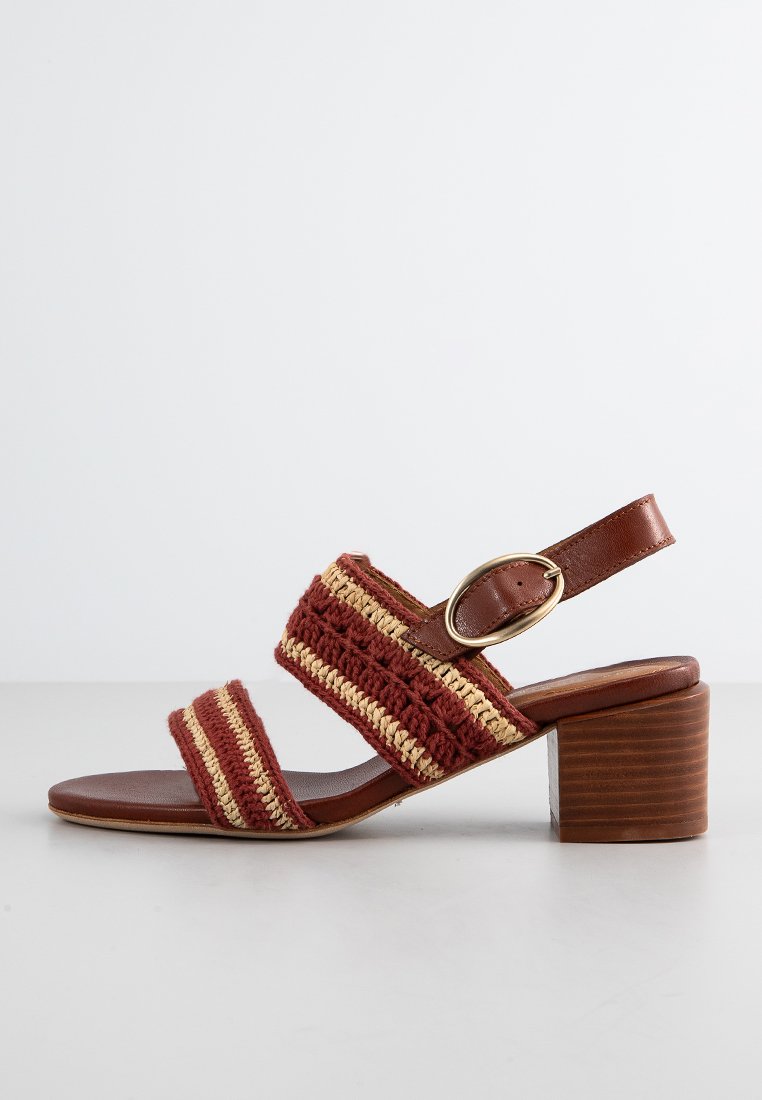 Vanessa Bruno Sandalen donkerrood