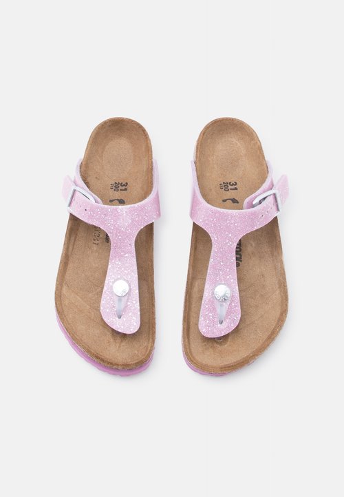 Birkenstock GIZEH KIDS COSMIC SPARKLE NARROW - T-bar sandals - lavender — foto 4