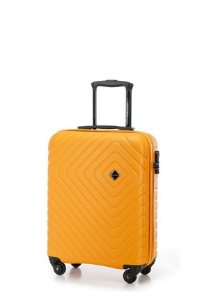 SMALL SUITCASE FROM ABS - Wheeled suitcase - orange