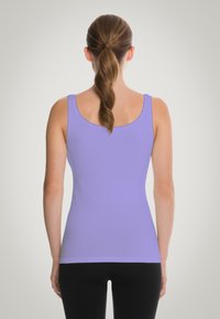 Wolford JAMAIKA SINGLET - Linne - lavender sky