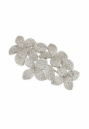 PETAL CASCADING FLOWER  - Brooch - silver-coloured