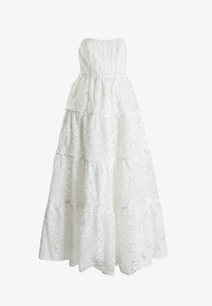 True Decadence, Gallakjole - white patchwork lace
