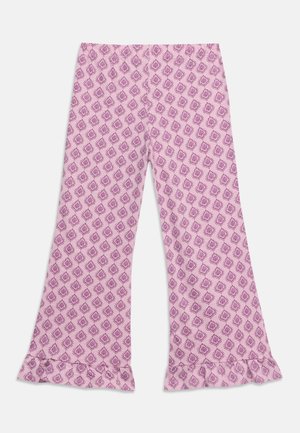 Lindex, FLARE FRILL MEDALION - Pantalon classique - dusty pink