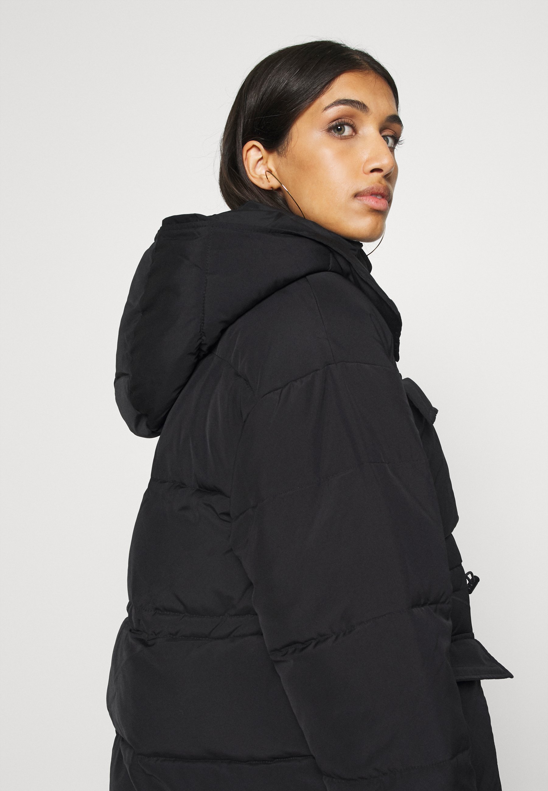 Gina Tricot ALBA UTILITY PUFFER Vinterjakke black Gina Tricot ALBA UTILITY PUFFER Vinterjakke black