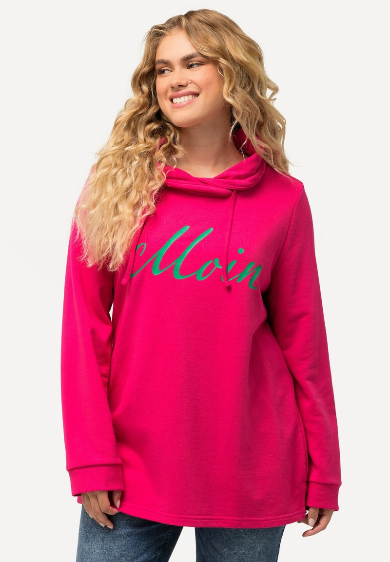 Ulla Popken GRUSSMOTIV - Sweater - pink