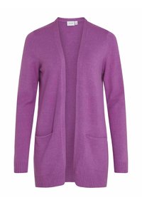 VILA - VIRIL OPEN - NOOS - Strickjacke - cattleya orchid Thumbnail-Bild 1