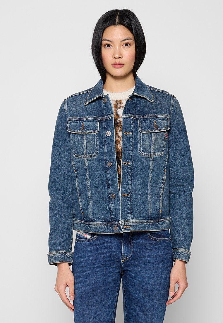 Diesel Spijkerjas blauw denim/bluedenim