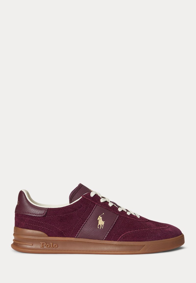 Polo Ralph Lauren HERITAGE AERA SUEDE SNEAKER - Sportcipő - harvard wine
