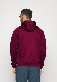Nike Performance Camisola com fecho - dark beetroot/black