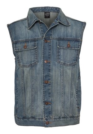 Bodywarmer - light-blue denim