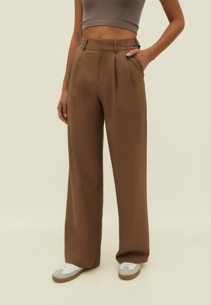 Stradivarius Pantalon classique - camel