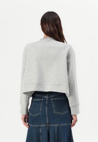 Pinko MINESTRA PATCH RICAMATO - Sweatshirt - grigio pioggerella