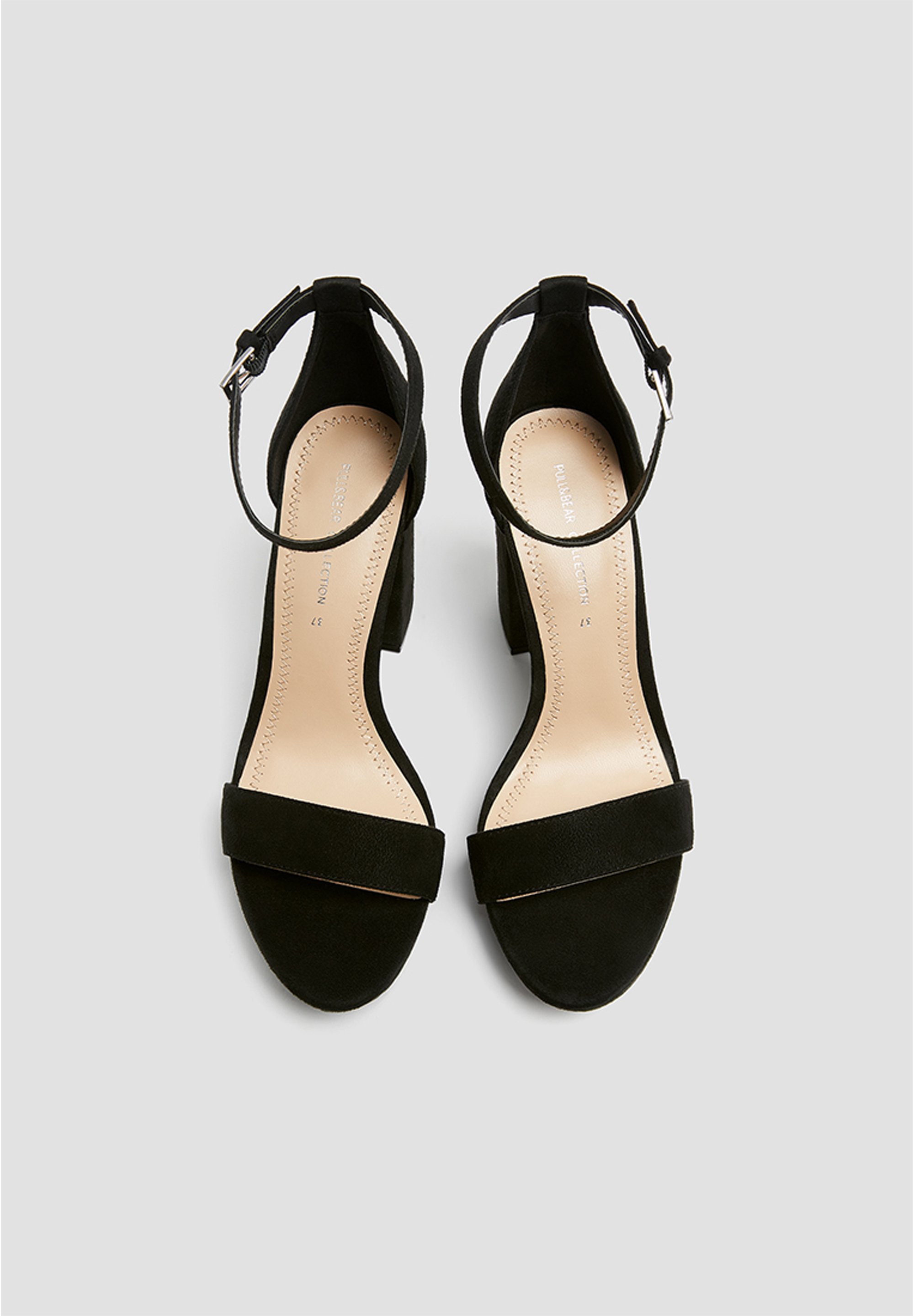 sandales talon pull and bear